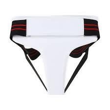 MMA Women Jockstrap Groin Guard – Genuine Leather – Black & White  OEM Sports Equipment Manufacturer